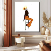 Painting by numbers Like a flower